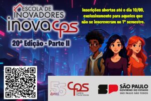 Inscrições abertas para 20ª Edição da Escola de Inovadores