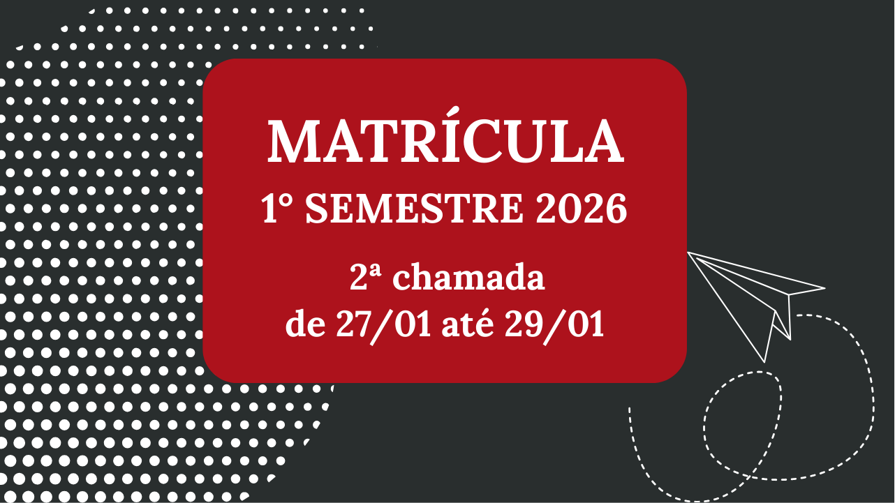Matrícula 1° semestre 2026