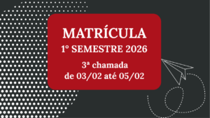 Matrícula 1° semestre 2026