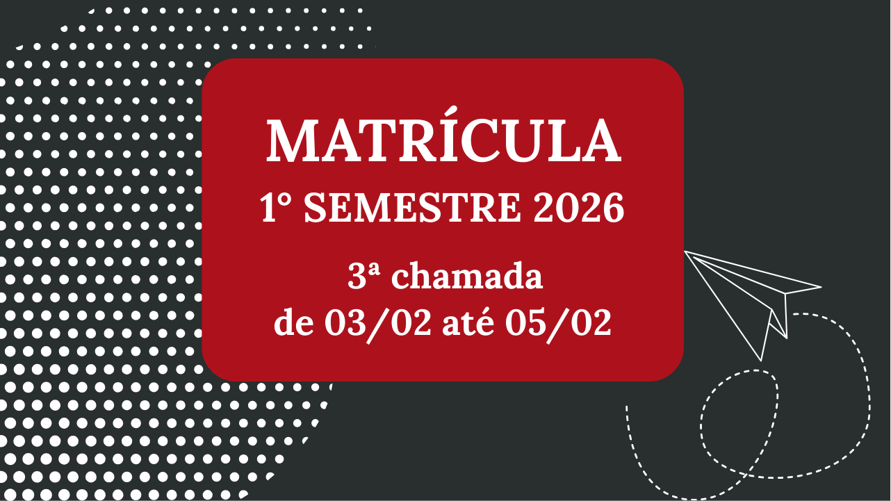 Matrícula 1° semestre 2026